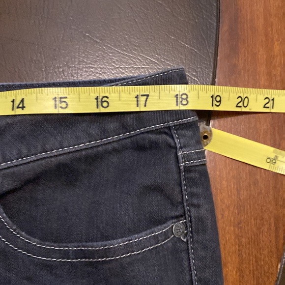 Prana lightweight dark gray denim jeans size 14 - Picture 9 of 10